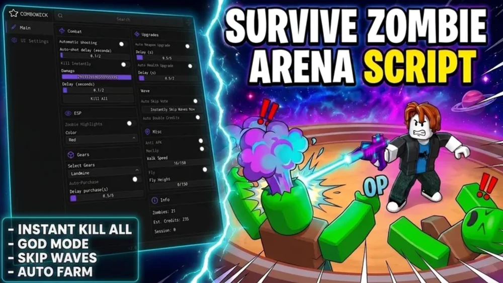 Aimbot Zombie Arena